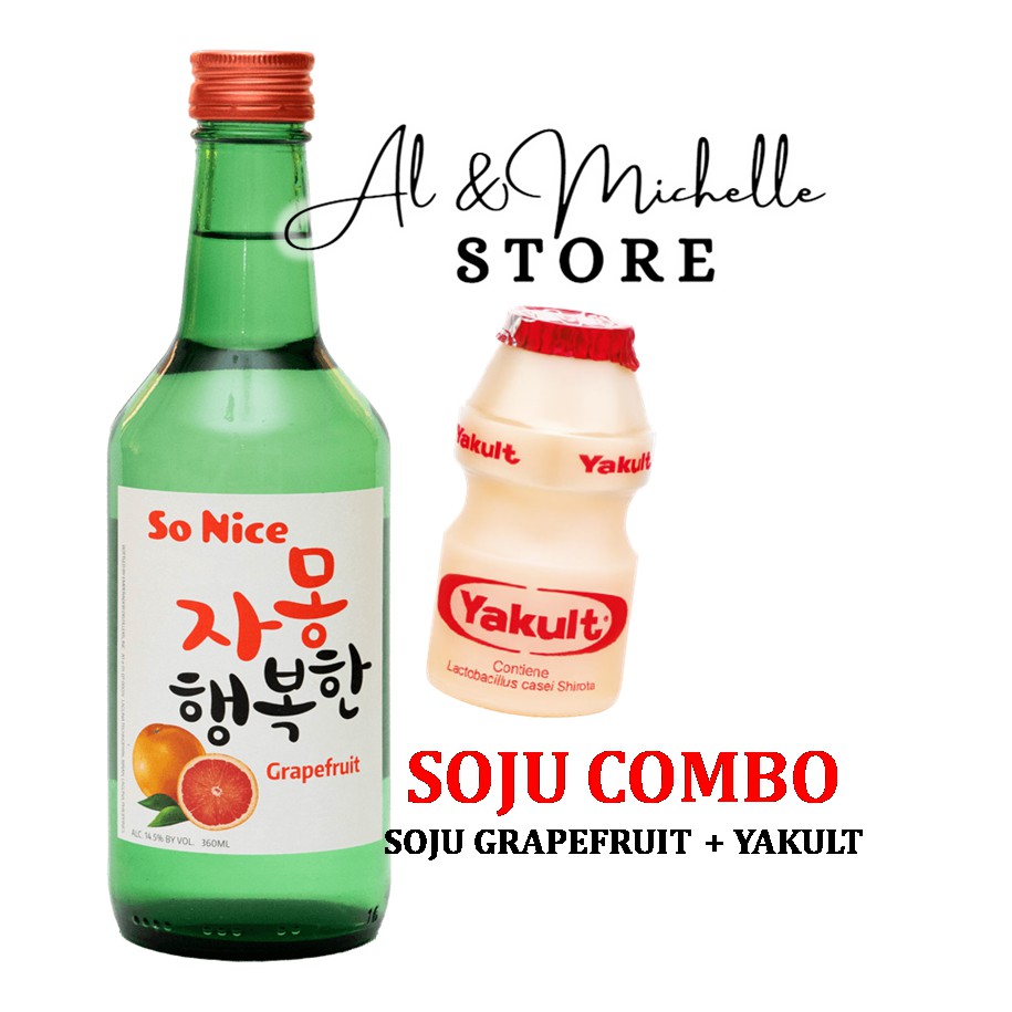SOJU + YAKULT (GRAPEFRUIT) Shopee Philippines