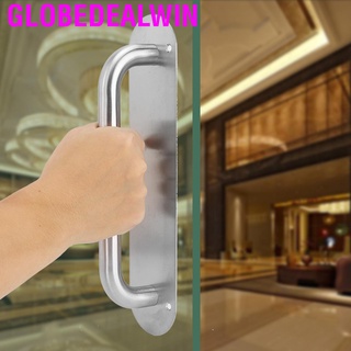 【Ready】Globedealwin Stainless Steel Pull and Push Plate Door Access Door Pull Handle with Screws #2