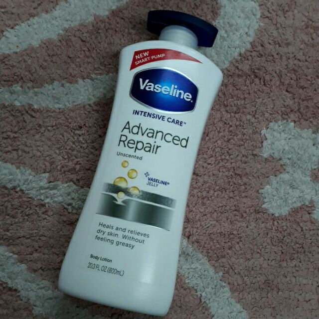 vaseline advanced repair unscented