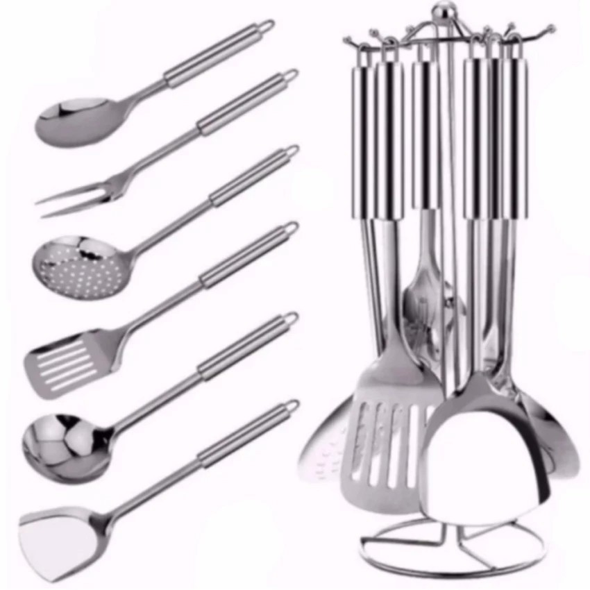 7pcs Stainless Steel Kitchen Tool Set Series | Shopee ...