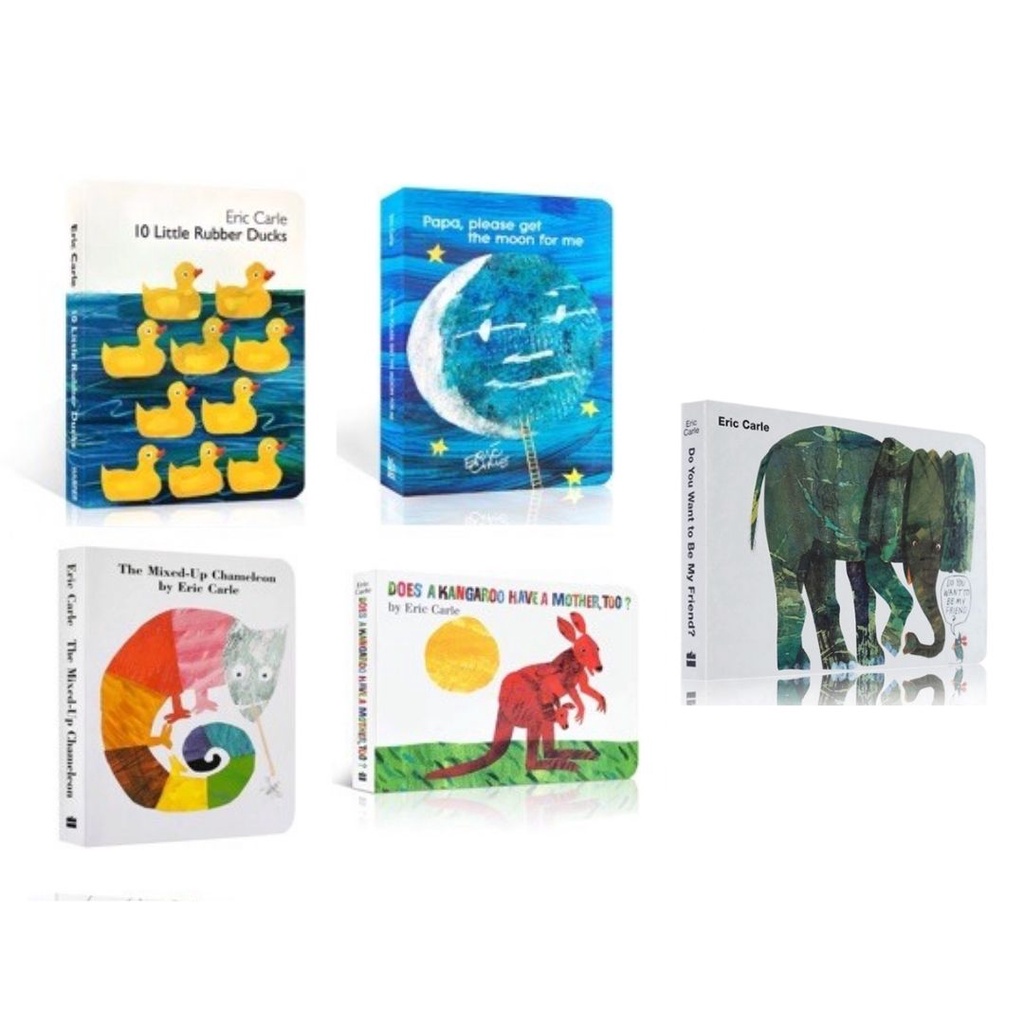 Featured image of Eric Carle assorted board books (singles)