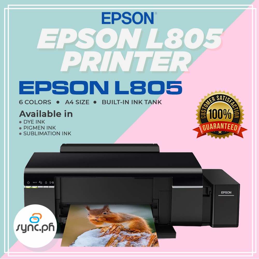 EPSON L805 Printer 6 Colors Shopee Philippines