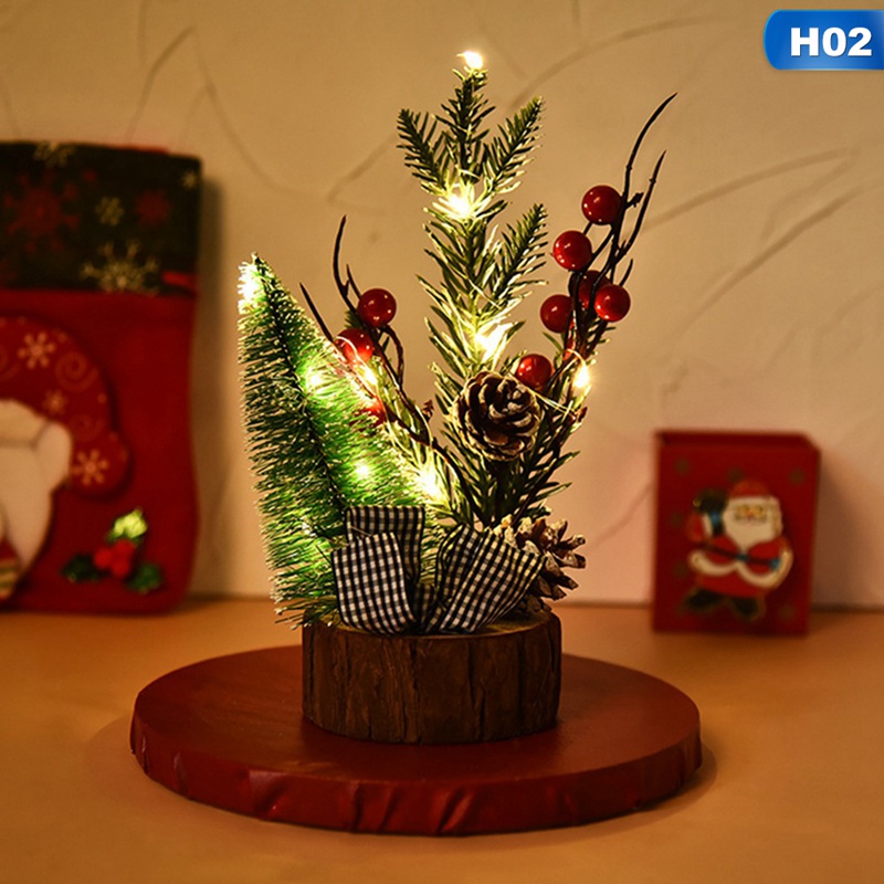 Details about   Christmas Tree 20cm Year Table #3o24#f Miniature Decorations Xmas Mini Tabletop 