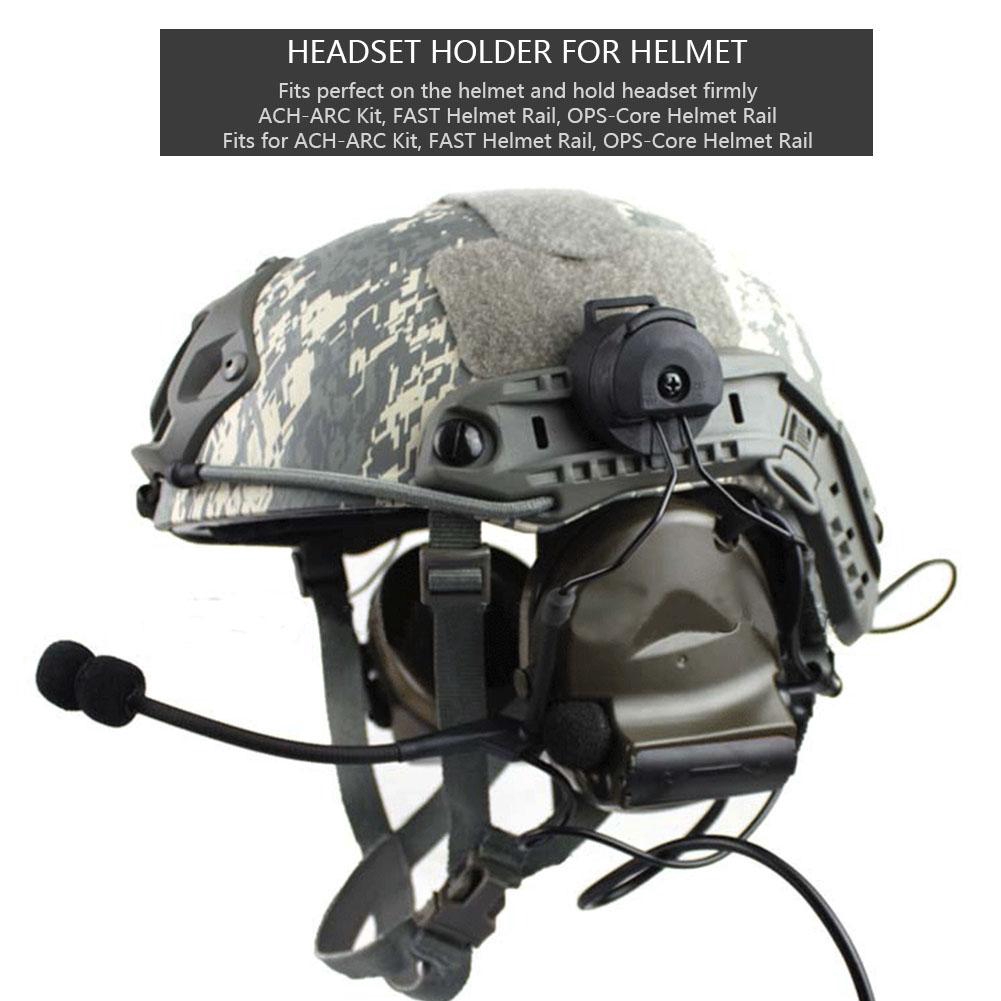 fast helmet with headset