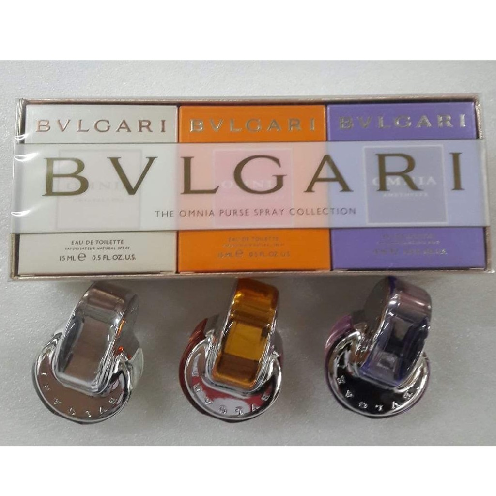 bvlgari miniature collection perfume gift set