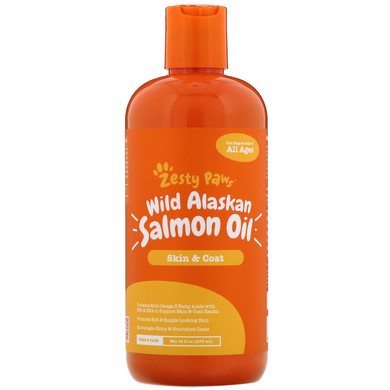 zesty paws pure wild alaskan salmon oil for dogs