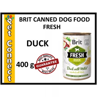 Brit Fresh DUCK 400g Canned Dog Food #1