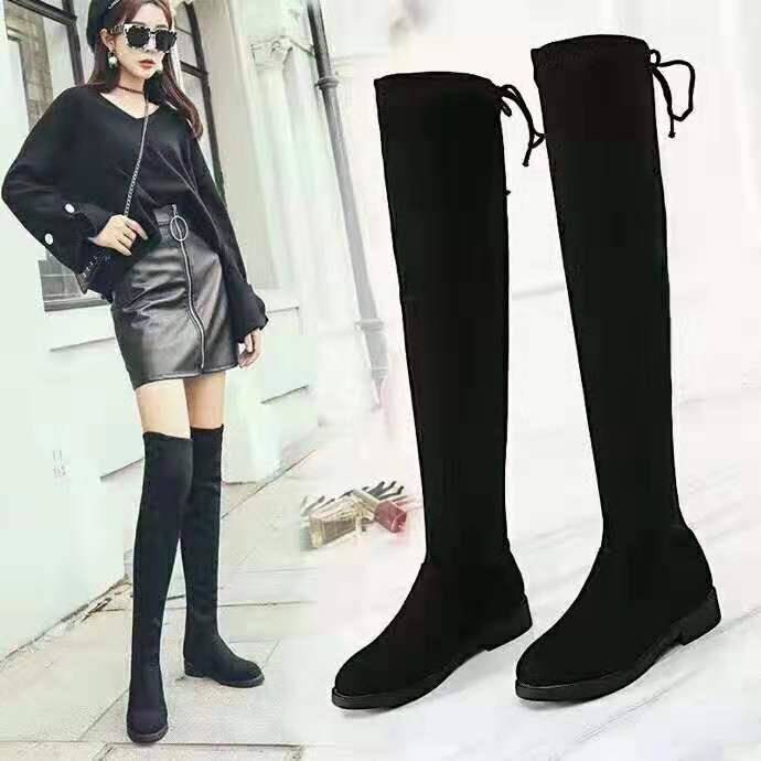 over the knee boots in spring
