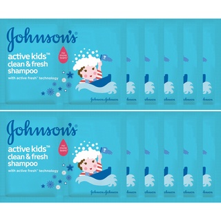 Johnson's Active Kids Shiny Drops Shampoo 8ml x 12 #1