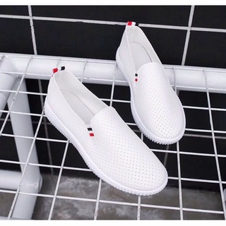 white trainers no laces