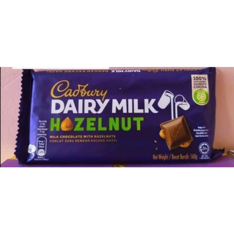 CADBURY DAIRY MILK HAZELNUT(160 grams) Shopee Philippines