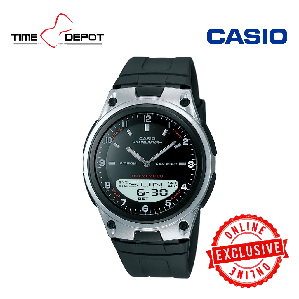 casio men black