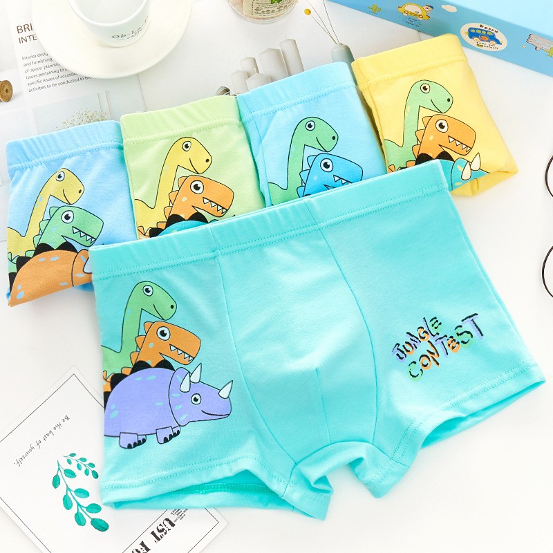 Teenage Girls Panties Cartoon Princess Print Cotton Briefs Kawaii Comfy Boy Girl Underwear seluar dalam