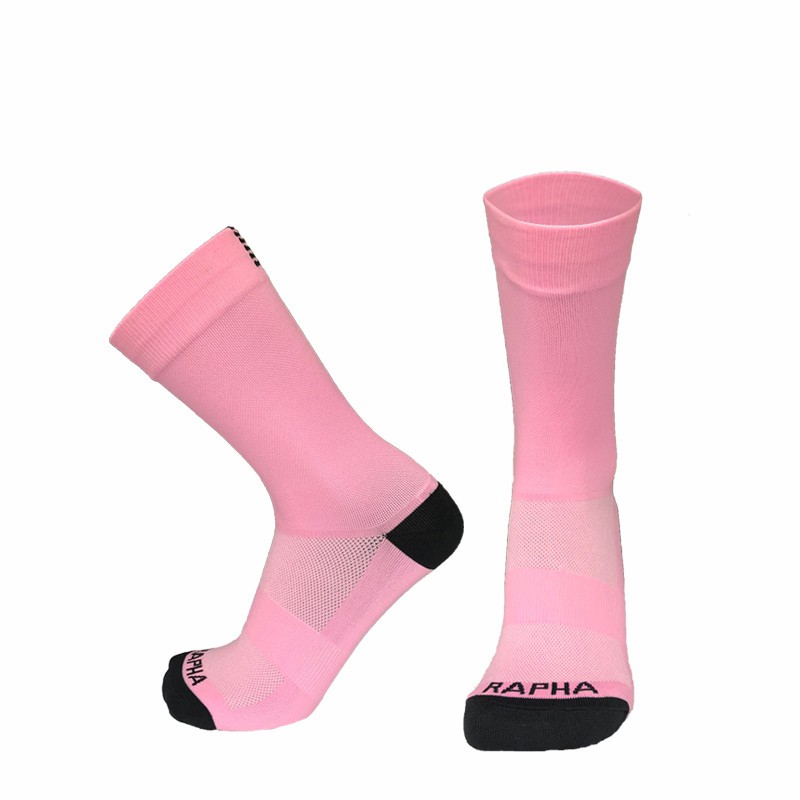 rapha pink socks