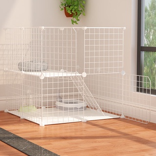 Cat cage home Villa oversized free space indoor with toilet small cat house large cat house cat hous