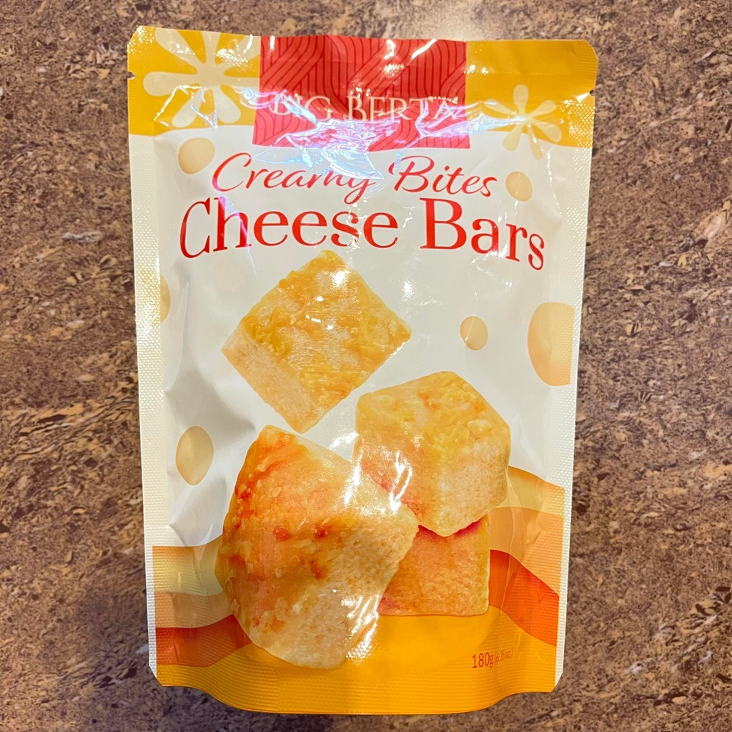 Big Berta Creamy Bites Cheese Bars, 180g Shopee Philippines