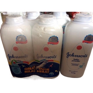 ☍❒100 Authentic Johnsons baby Powder 500g/each (Imported from Singapore)