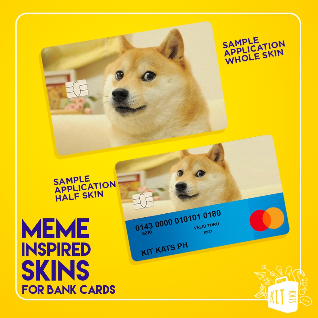 doge debit card meme