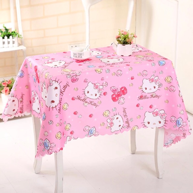 cute Hello kitty tablecloth table cloth table cover Shopee Philippines