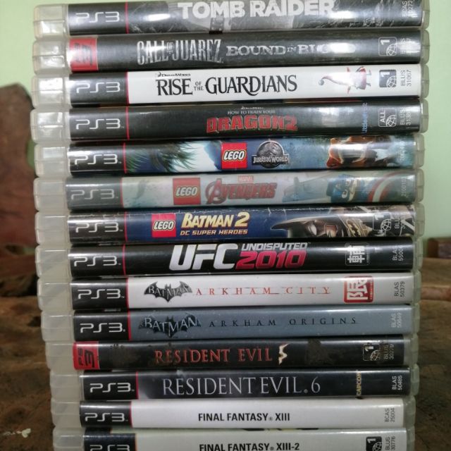 PreLoved PS3 CD Games Shopee Philippines