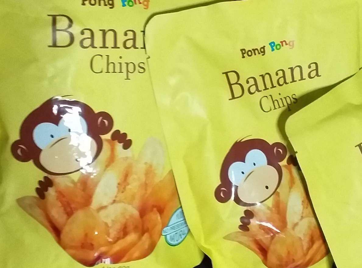 PongPong Banana Chips (60g) Pack of 3! | Shopee Philippines
