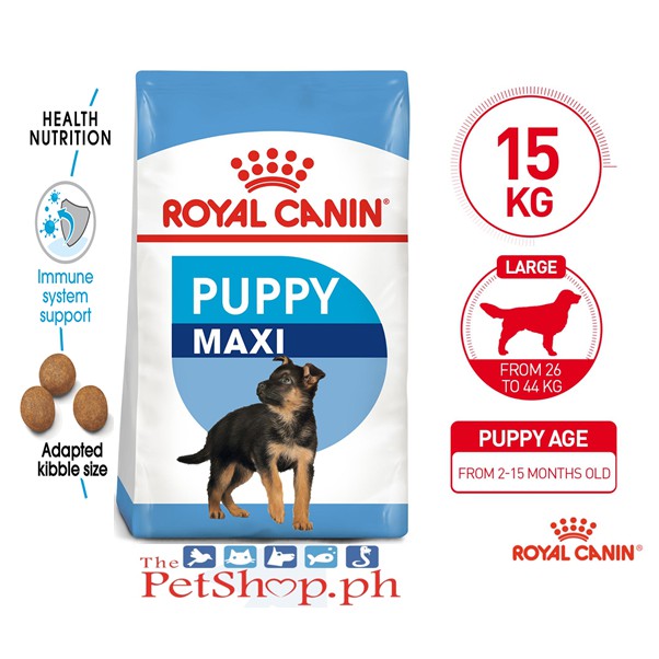 royal canin puppy active maxi