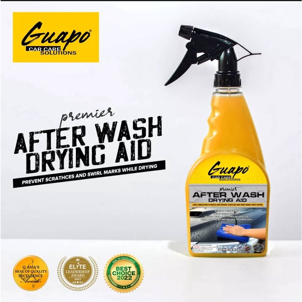Guapo Car Care Solutions After Wash Drying Aid 500ml No Ratings Yet 0