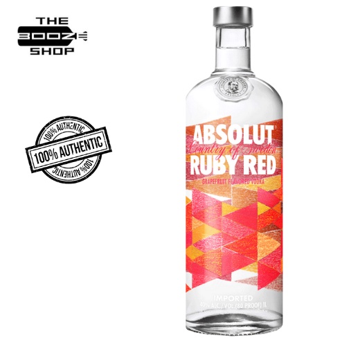Absolut Ruby Red Vodka 1L Shopee Philippines