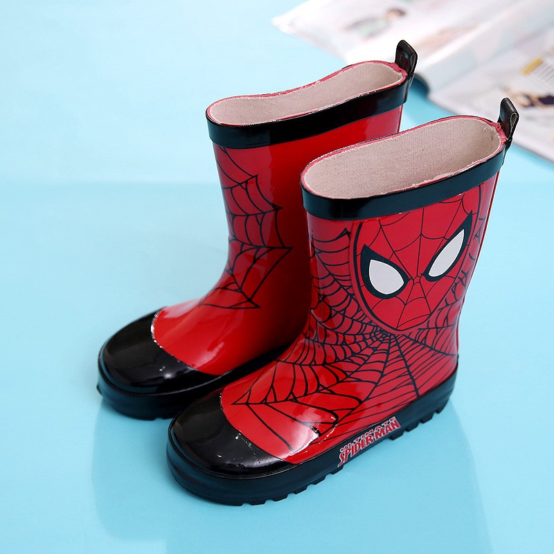 red mk rain boots