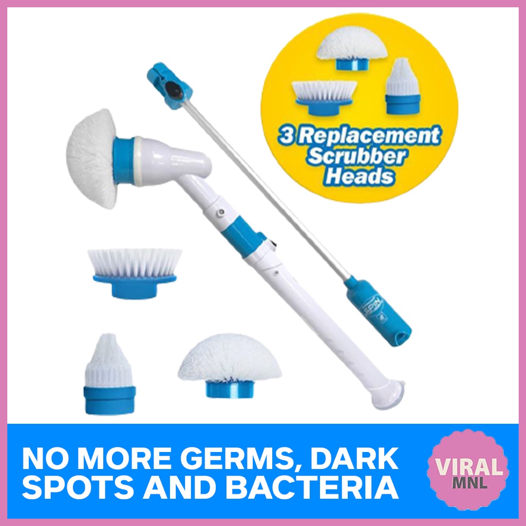 Home care VIRAL MNL Electric Spin Scrubber Turbo / Scrub Cleaning Brush