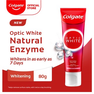colgate optic white enzyme