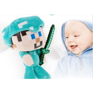 minecraft steve plush