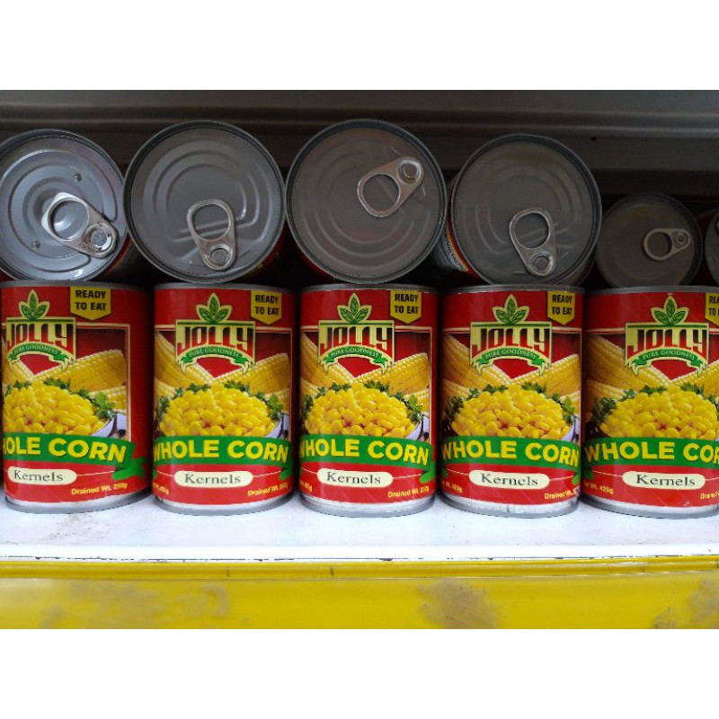 Jolly Whole Kernel or Cream style corn 425gram Shopee Philippines