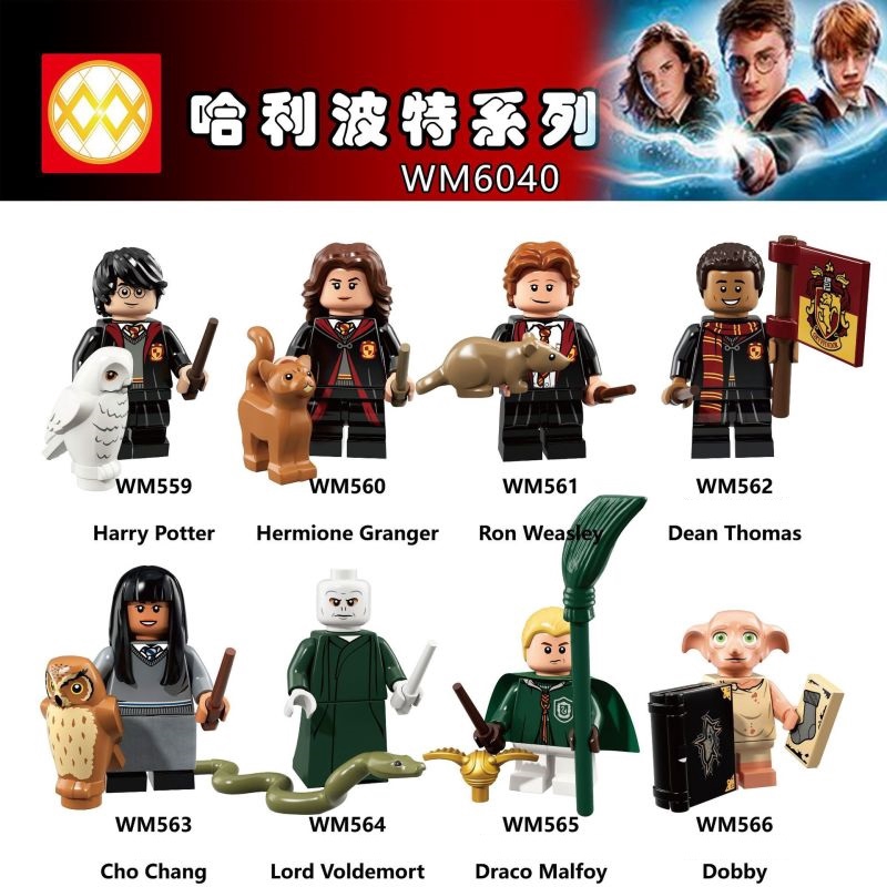 lego harry potter minifigures
