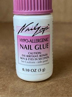 shopee hypoallergenic glue nail sold