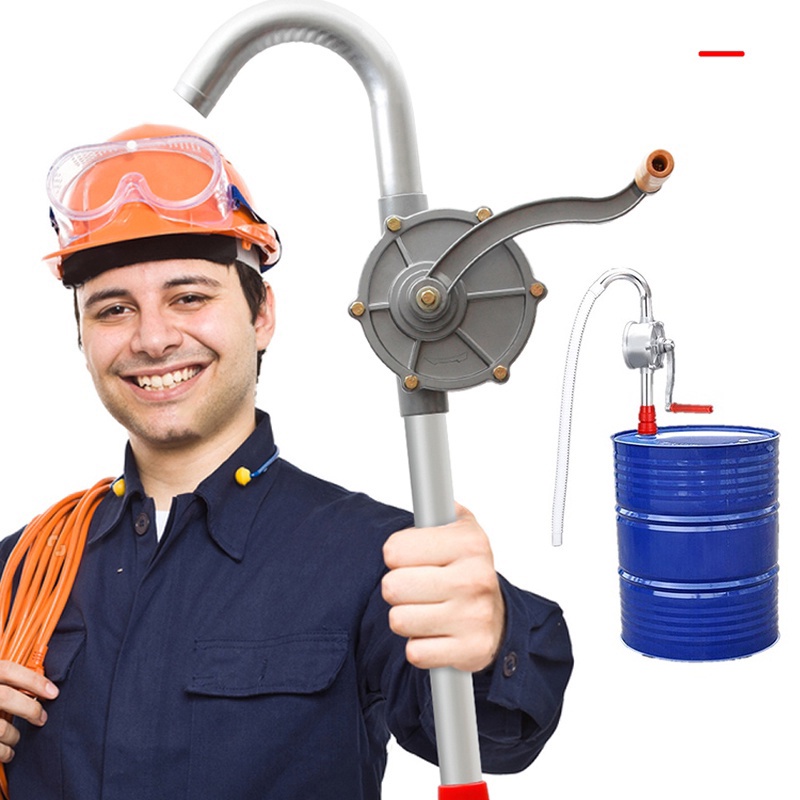 Manual Hand Pump Heavy Drum Rotary New Oil Fuel Barrel Heavy Duty Pump