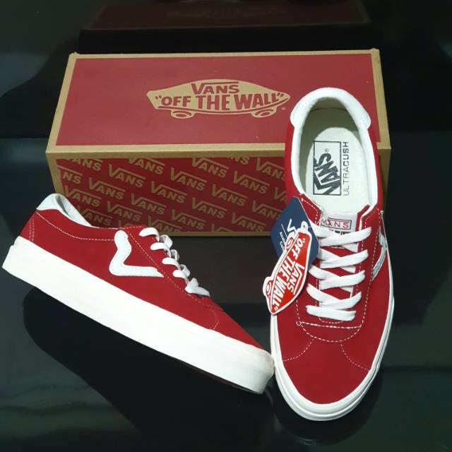 vans style 73 red