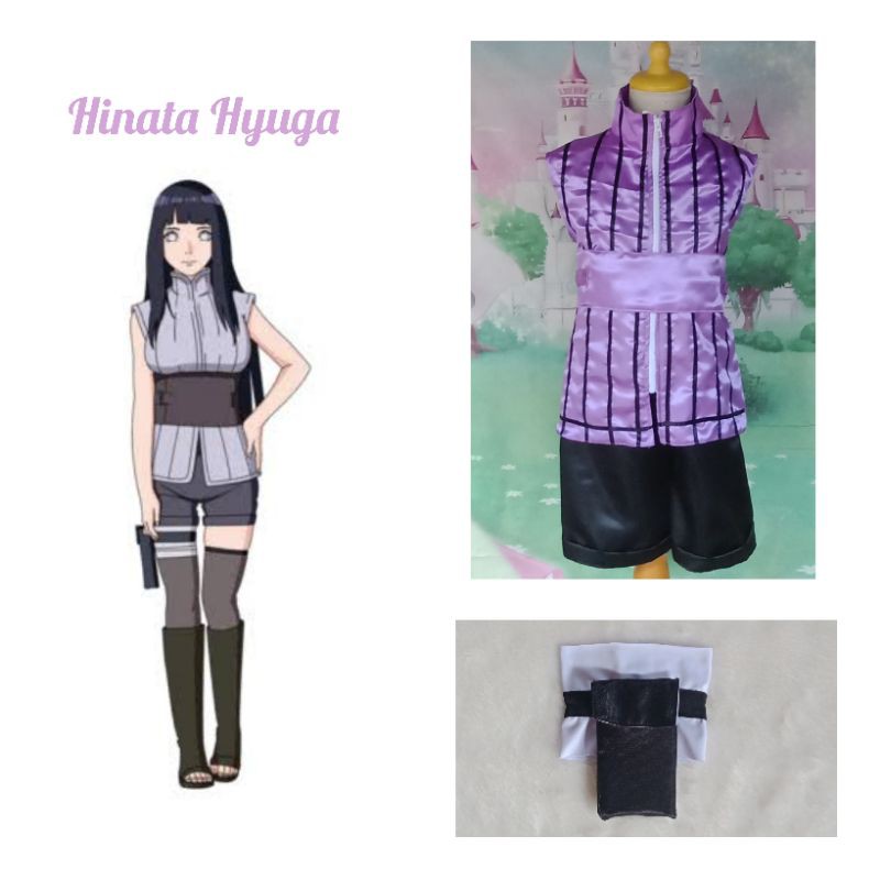NARUTO Hinata Hyuga Anime Costume | Shopee Philippines