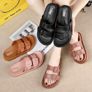Fitflop 2022 Korean Sandals Design Rubberized Two Strap - Womens ...