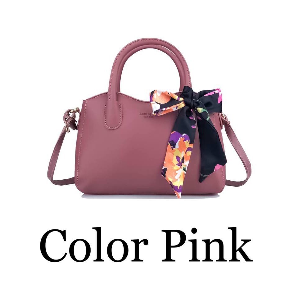 Kate Spade Bag with Scarf | Shopee Philippines