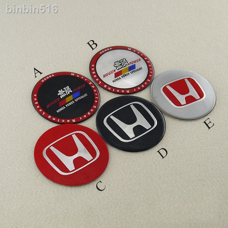 Automobile Exterior Accessories 4 X 65mm Mugen Power Honda Logo Wheel Hub Cap Emblem Sticker Honda Shopee Philippines