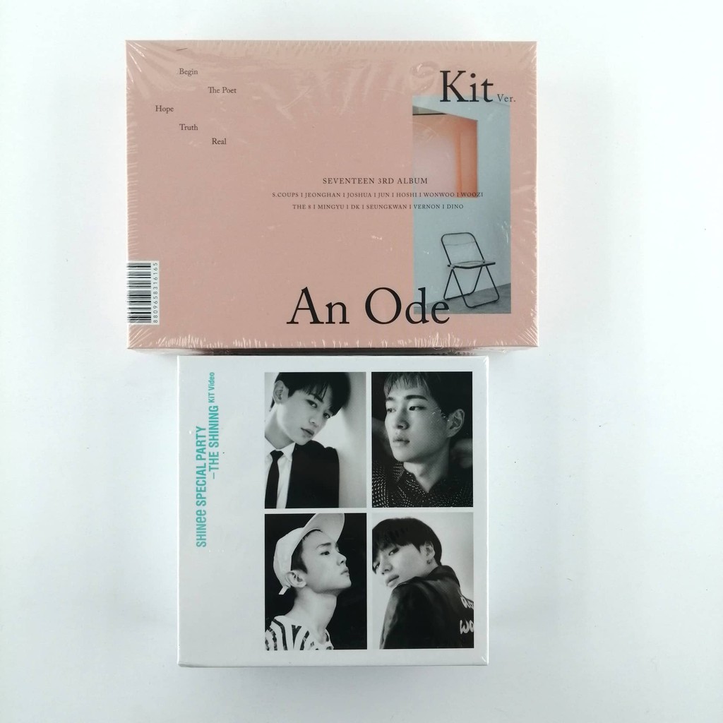 Onhand Sealed - [KIHNO KIT] Shinee - The Shining Kit Video / Seventeen ...