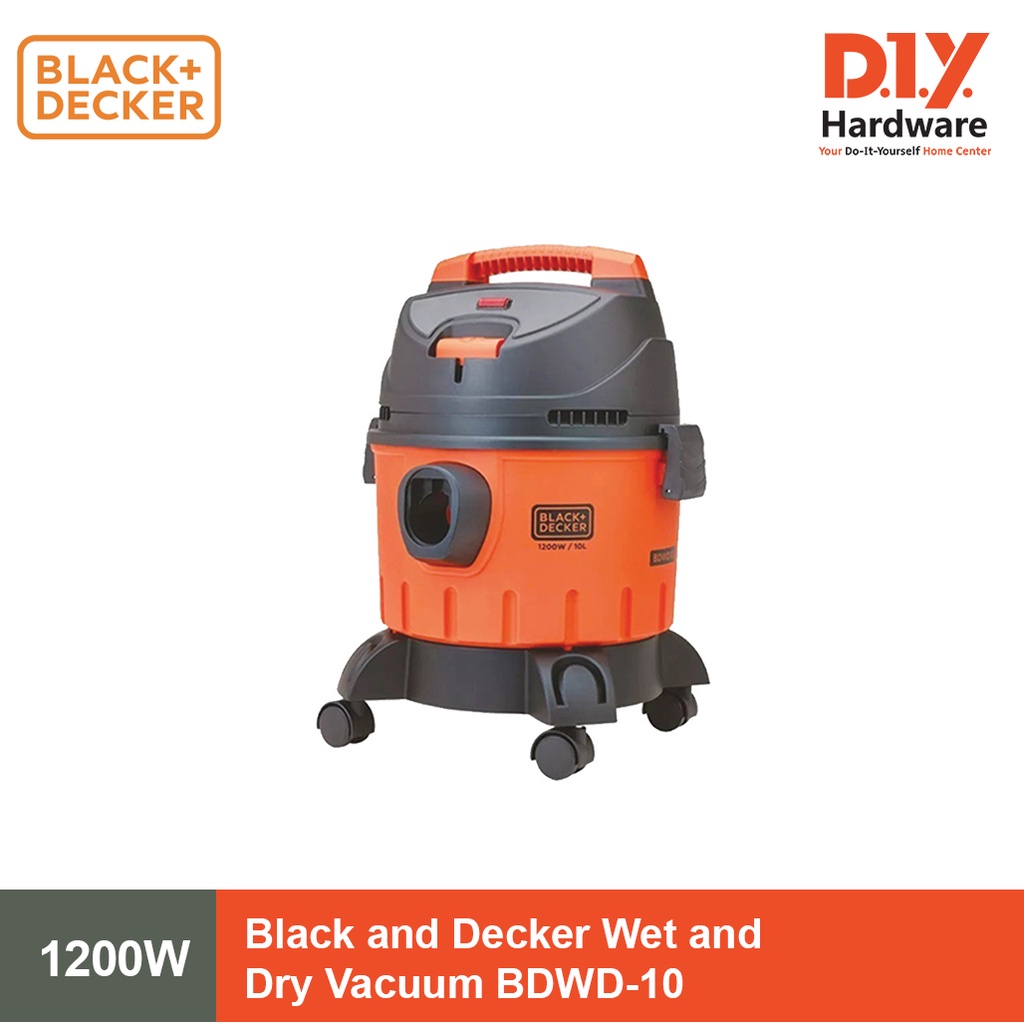 Black+Decker Wet And Dry Vacuum (Bdwd10B1) Shopee Philippines