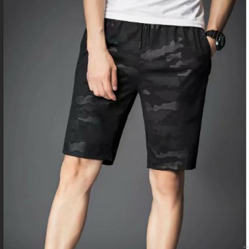 elastic waist work shorts