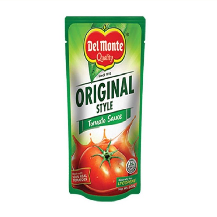 Del Monte Tomato Sauce Original Style 200g Shopee Philippines