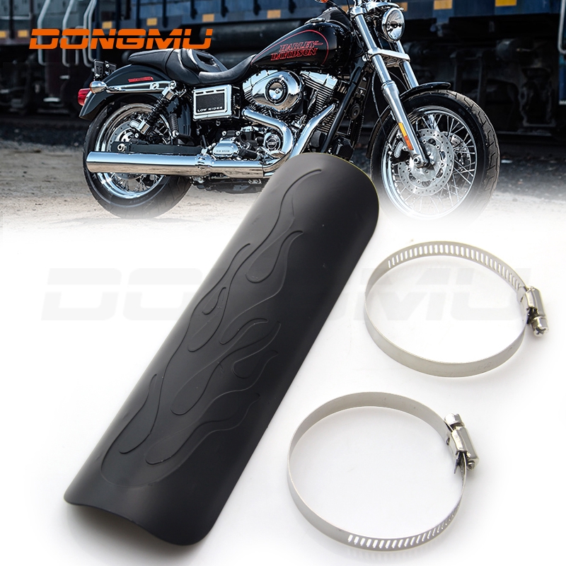 muffler cover for motorcycle