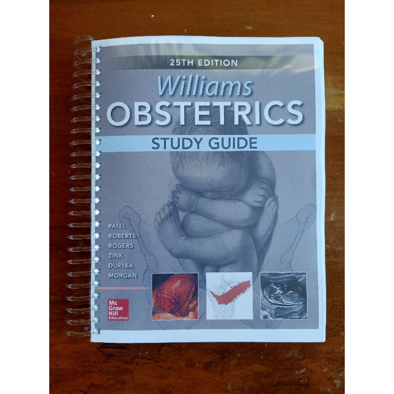 Williams Obstetrics Study Guide 25th Edition Shopee Philippines