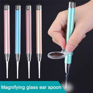 LED Flash Light Ear Cleaning Tools 1Pc Baby Ear Spoon Ear-pick Wax Remover Pick Earpick Clean Ears Cares for Kids Babys