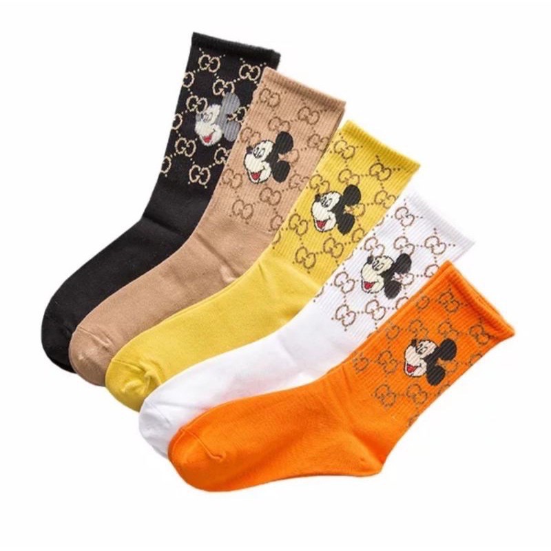 mickey mouse gucci socks