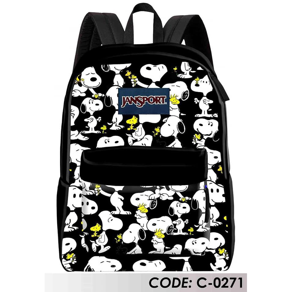 snoopy jansport backpack